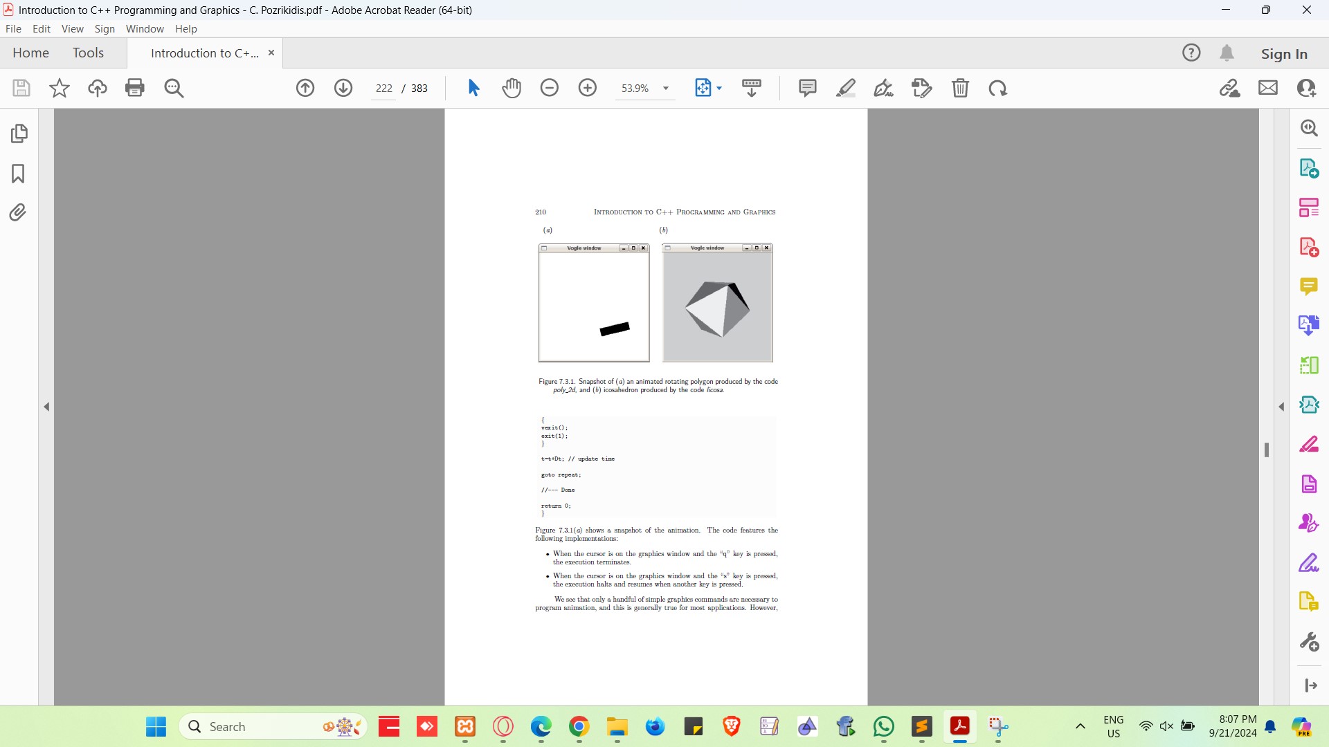 Introduction to C++ Programming and Graphics – C. Pozrikidis