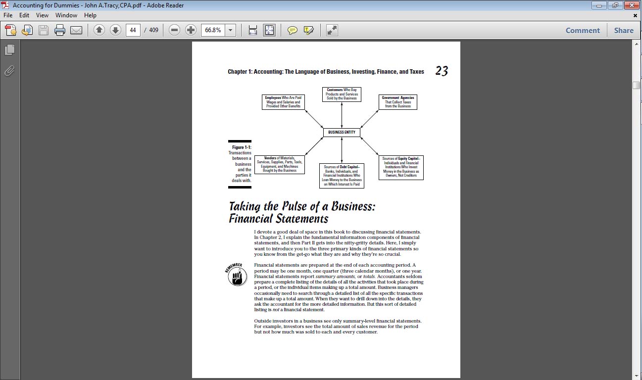 Accounting for Dummies – John A. Tracy, CPA