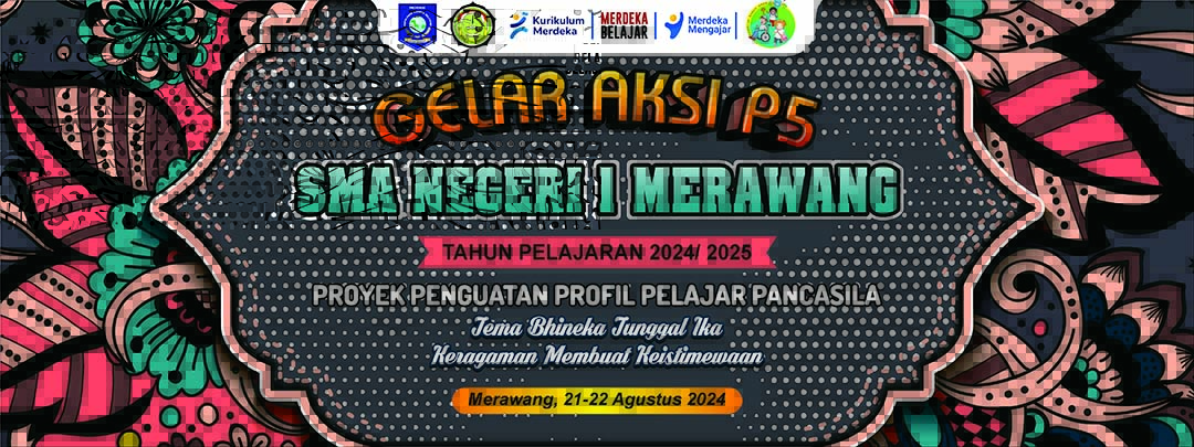 Desain Spanduk Aksi P5 2024 dengan Tema Bhinneka Tunggal Ika Menggunakan CorelDRAW